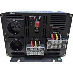 Автомобільний інвертор Pulsepad PSWCH-3000 12V 3000W Pure Sine Wave із функцією зарядки [111712] - мініатюра 3