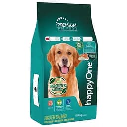 Сухий корм для дорослих собак happyOne Premium Adult Dog Salmon and Rice з лососем та рисом 4 кг