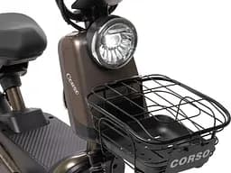 Електроскутер Двомісний Corso Raven (800W; 60V/20Ah) Синій - мініатюра 2