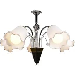 Люстра стельова Brille флористика E27 60W CH (LK-398C/5)