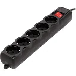 Мережевий фільтр Gembird SPG5-G-15B-PRO Black [142521] - мініатюра 3