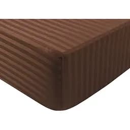 Простыня Lotus 160х200+25 см кофейная 000164500