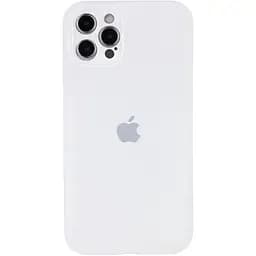 Чехол Silicone Case Full Camera Protective AA для iPhone 14 Pro 6.1" Белый / White