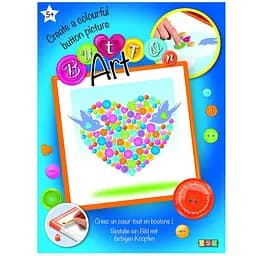Набір для творчості Button Сердечко 26*26см Sequin Art det0017628
