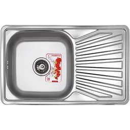 Кухонна мийка Zerix Z7848-08-180E Satin (ZX1604)