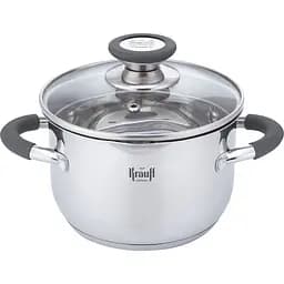 Кастрюля Krauff Moxie со стеклянной крышкой 6.5 л 24 см (26-238-081)