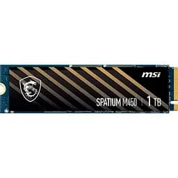 Накопитель SSD MSI m.2 NVMe 1TB Spatium M450 3D NAND TLC PCIe Gen4 (S78-440L870-P83) (S78-440L0M0-P83) U1