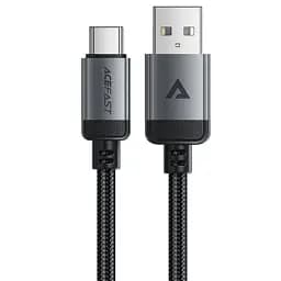 Кабель Acefast C20-04 USB to Type-C чорний