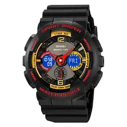 Наручний годинник чоловічий 2118BKRD Black-Red Skmei acs0030266 - мініатюра 2
