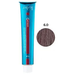 Профессиональная стойкая аммиачная крем-краска для волос Le Cher Geneza 6.0 с протеинами шелка 100 мл