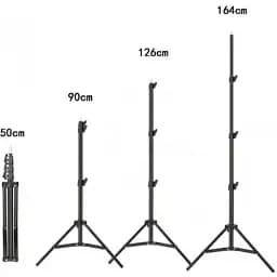 Тримач з кільцевим освітленням Zomei ZM336 14" 180 см Tripod Stand 3200-5600K - мініатюра 7