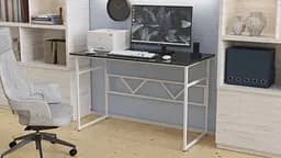 Комп'ютерний стіл Раян 75x100x60 білий ДСП Сосна Кембра 16мм FRD-101125 - мініатюра 2
