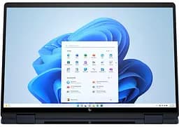 Ноутбук HP ENVY x360 14-fc0018ua 14 WUXGA IPS Touch, Intel U5-125U, 16GB, F512GB, UMA, Win11, синій (AQ8R2EA) - мініатюра 2