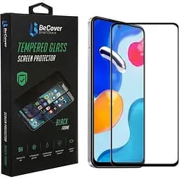 Захисне скло BeCover для Xiaomi Redmi Note 11S 5G / Redmi Note 11T 5G Black (707500)