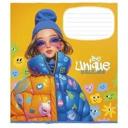 Зошит шкільний Школярик на скобі у клітинку 12 аркушів 30 шт. в упаковці - мініатюра 3