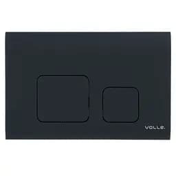 Клавіша змиву Volle Cuadro Evo чорний soft-touch 222113, Чорний матовий