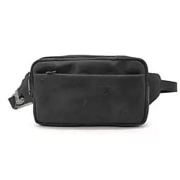 Кожаная мужская сумка на пояс TARWA 25х15х4 см sum0026006