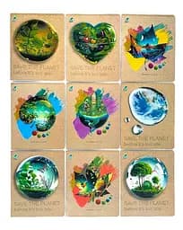 Тетради ученические 24 листа клетка Екокартон Back brown ТЕ31388, 20 шт. в упаковке