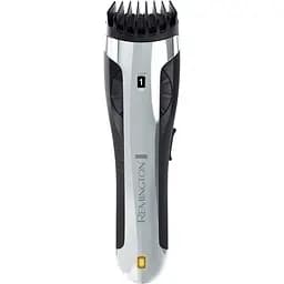 Тример Remington Bodyguard Body Hair Trimmer, акум., насадок-2, титан.напил., чорно-сріблястий