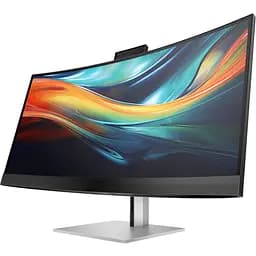 Монітор TFT 39.7" HP S7 Pro 740pm, IPS, 5K2K, вигн., HDMI, DP, USB-C, RJ-45, Cam, HAS, кол.,чорно-сріблястий (8Y2R2AA) - мініатюра 5