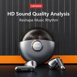 TWS-навушники Lenovo T60 black - мініатюра 2