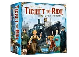 Настольная игра Lords of Boards Билет на поезд: Рельсы и паруса (Ticket to Ride: Rails & Sails) (укр.) (LOB2333UA)