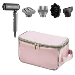 Фен Ardesto Pink Touch 1300 Вт сіро-рожевий (HD-R360PT)
