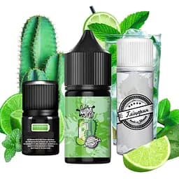 Набор компонентов для самозамеса солевой жидкости Hype New 30 мл 0-50 мг Cactus Lime Кактус Лайм (16888)