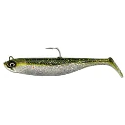 Силікон Savage Gear Minnow 100 мм 20.0g Sinking Green Silver 2+1