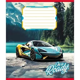 Зошит учнівський "В дорогу" Leader 012-520163L-2 в лінію, 12 аркушів