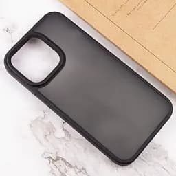 TPU+PC чохол Metal Buttons для Apple iPhone 12 Pro Max 6.7" Чохлі, Чорний, TPU+PC, Протиударний, Накладка - мініатюра 4