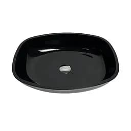 Умывальник накладной Adamant Amarant Black 540x410x130мм, искусственный камень 54 см