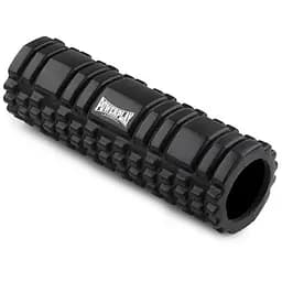 Масажний ролик (роллер) PowerPlay 4342 Massage Roller Чорний (30x10 см) (PP_4342_Black)