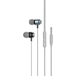 Навушники Hoco Power metal universal earphones with microphone M122 - мініатюра 3