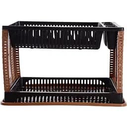 Сушилка для посуды Violet House 0053 Роттанг 29х44х29 см Brown (0053 Роттанг MIX)