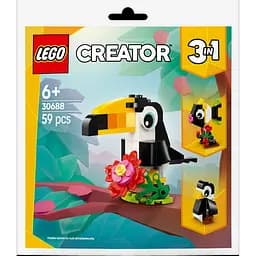 Конструктор LEGO Creator Тропічний тукан 59 деталей (30688)