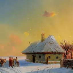 Інтер'єрна картина Чумаки в Україні, Айвазовський, Україна, істория, інтер'єрний декор, 40×60 см (id6896)