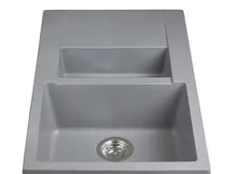 Кухонна мийка гранітна Miraggio LaPas gray 786x489x203 00208006, Сірий - мініатюра 3
