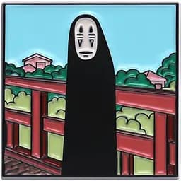 Значок Віднесені привидами Безликий Бог Spirited Away Kaonasi 3 см MK SA K 01