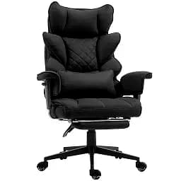 Офисное кресло GT Racer черное (B-2511 Fabric Black)