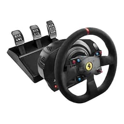 Комплект (кермо, педалі) Thrustmaster T300 Ferrari Integral RW Alcantara edition Black (4160652)