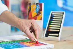 Подарунковий набір олійної пастелі Sennelier Universal, 50 кольорів, дерево - мініатюра 4