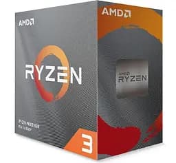 Процессор AMD Ryzen 3 3100 (100-100000284BOX) (Socket AM4, 8T, 3.9 ГГц, Box)
