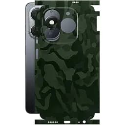 Захисна плівка StatusSKIN для Tecno Spark 20 Корпус Вініл Камуфляж зелений