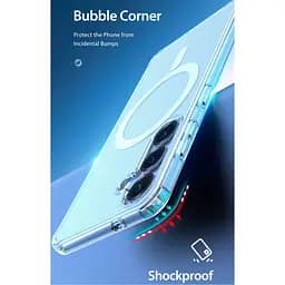 Чохол Dux Ducis Clin Mag with MagSafe для Samsung Galaxy S25 Transparent [134546] - мініатюра 12