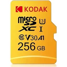 Карта памяти MicroSD Kodak (microSDXC) 256Gb+ адаптер