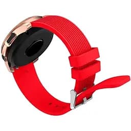 Ремінець BeWatch для Amazfit BIP/Bip Lite/Bip U/Pro/Mini/GTS/GTS 2 (E)/Gtr 42мм силіконовий 20 мм ECO2 Червоний (1012103)
