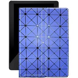 Чехол StatusCASE из экокожи для планшета Pixus Blast Синий ромб