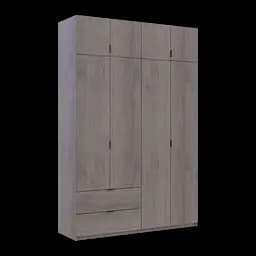 Шафа розпашна для одягу Doros Лукас Канноло/Канноло 160х50х240 (44900366) - мініатюра 7