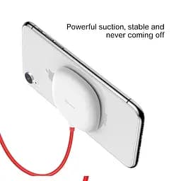 Заряджання QI BASEUS Suction Cup 10 W (WXXP-02) біле - мініатюра 3